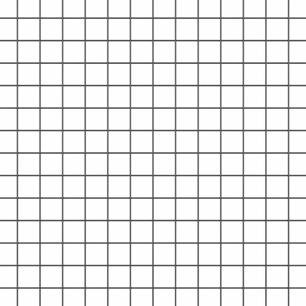 vidaXL Συγκολλητός φράχτης από σύρμα Γκρι 1.2 x 10 m