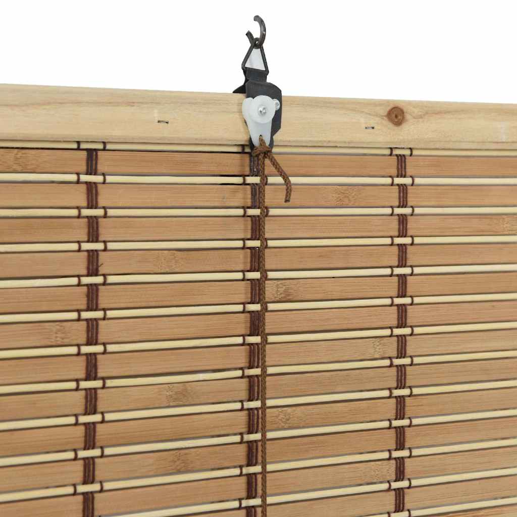 vidaXL Ρόλερ Άλλο Ανοιχτό καφέ 140 x 160 cm Μπαμπού