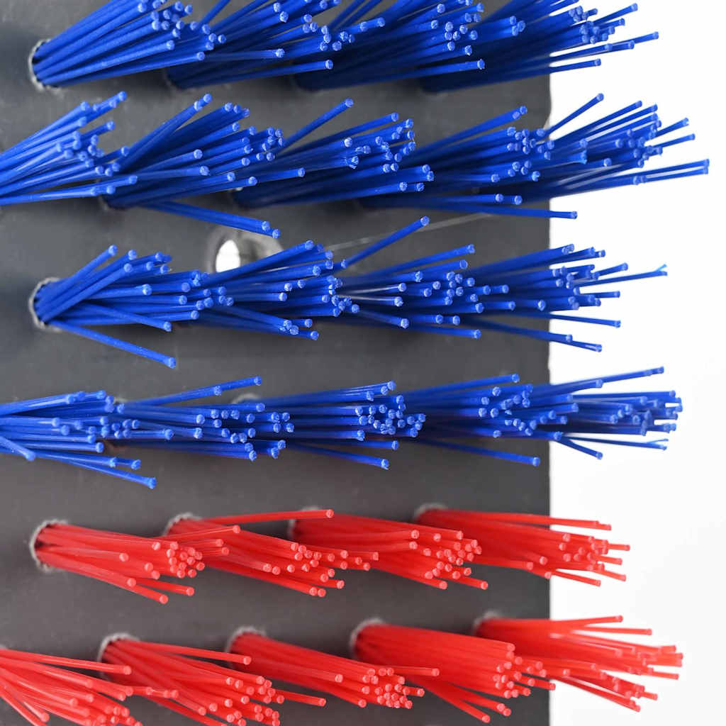 vidaXL Βούρτσες Βοοειδών Κόκκινο και μπλε 50 x 10 x 6.5 εκ.