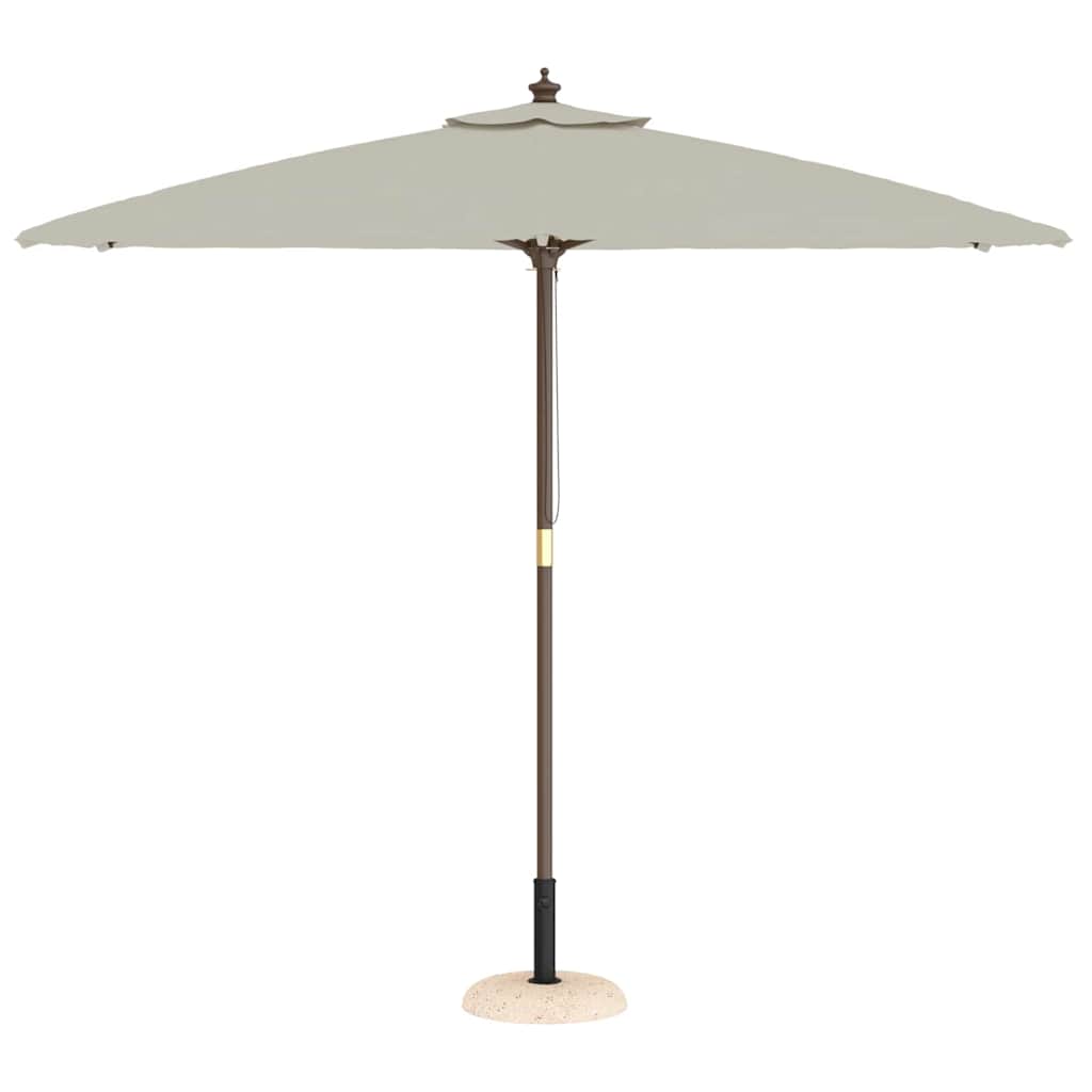 vidaXL Βάση ομπρέλας Κίτρινο και Μαύρο 45 x 45 x 40 cm