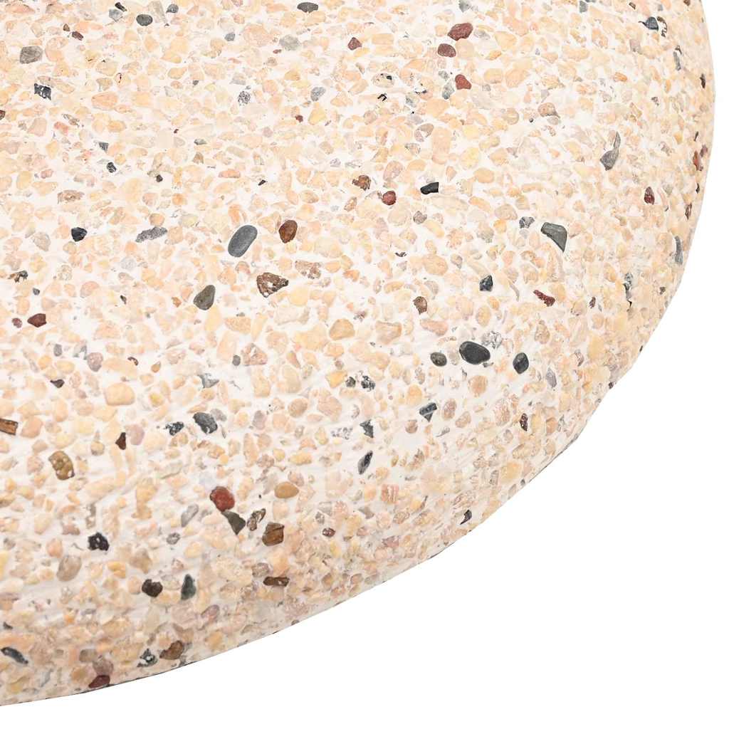 vidaXL Βάση ομπρέλας Κίτρινο και Μαύρο 45 x 45 x 40 cm