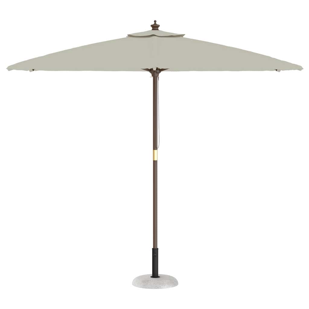 vidaXL Βάση ομπρέλας Ανοιχτό γκρι Γκρι 45 x 45 x 40 cm