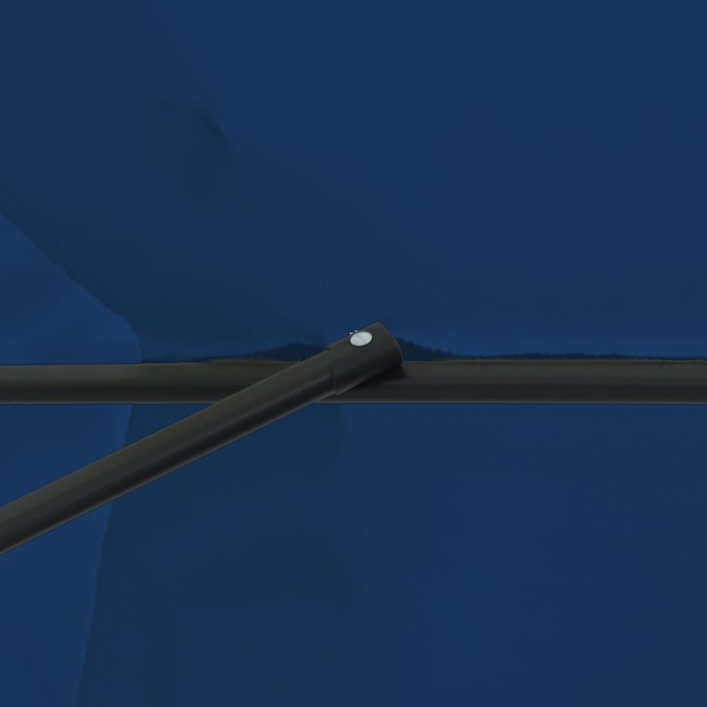 vidaXL Ομπρέλα κήπου ø395x245 εκ Μπλε Αζούρ