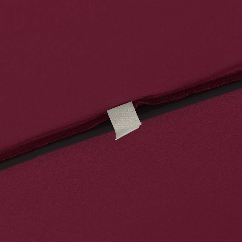 vidaXL Τετράγωνη Ομπρέλα Κήπου 295x245 εκ. Βουργουνδί