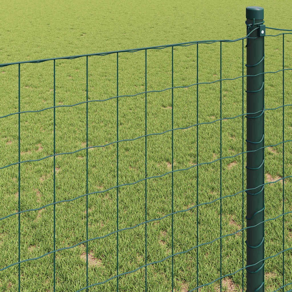 vidaXL Ευρωπαϊκός Φράχτης Πράσινος 1.6x10 μ Σίδερο