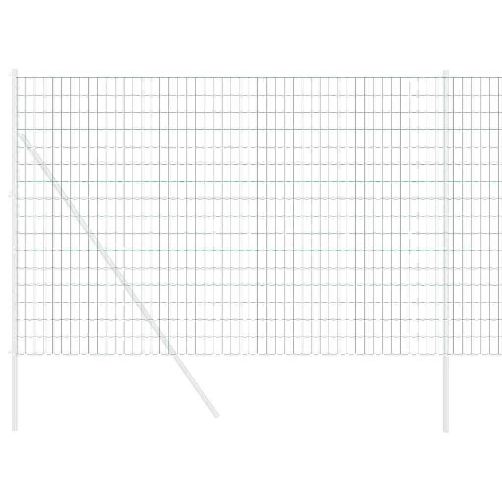 vidaXL Ευρωπαϊκό Φράχτη Πράσινος 1.5x10 μ Σίδερο