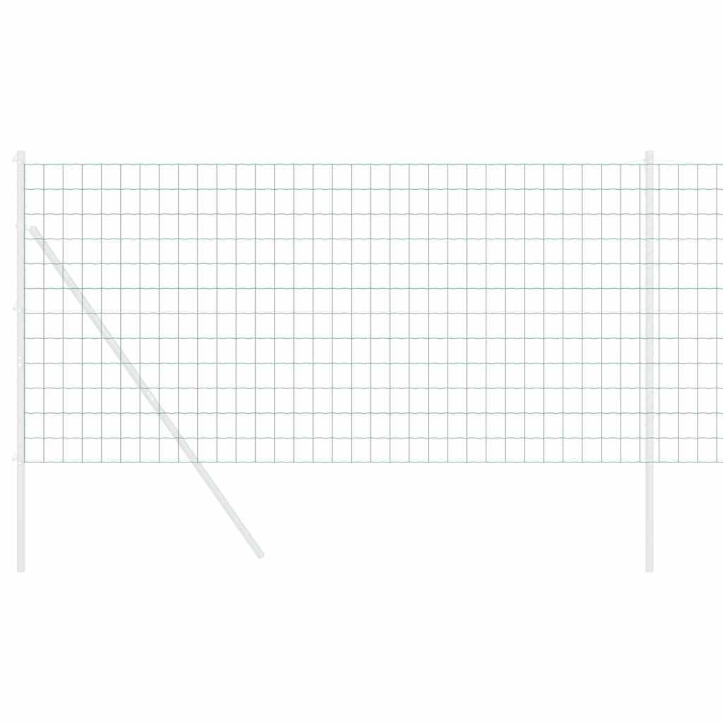 vidaXL Ευρωπαϊκό Φράκτη Πράσινο 1.4x10 μ Σίδερο