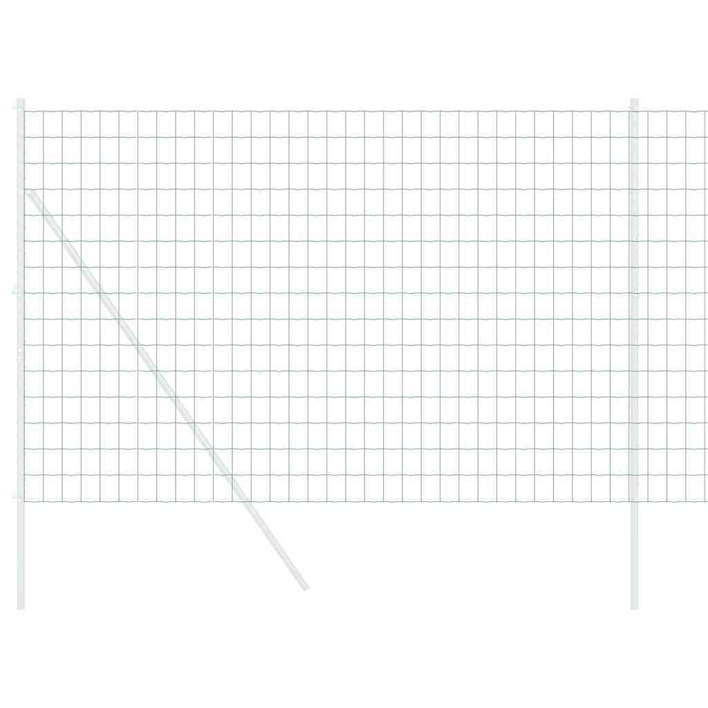 vidaXL Ευρωπαϊκή περίφραξη Πράσινη 1.6x10 μ Σίδερο