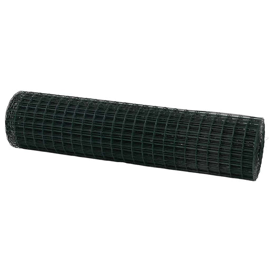 vidaXL Ευρωπαϊκός Φράχτης Πράσινος 1.2x25 μ Σιδερένιος