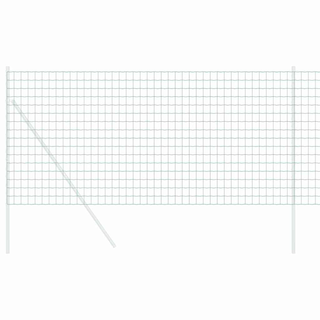 vidaXL Ευρωπαϊκός Φράχτης Πράσινος 0.6x50 μ. Χάλυβα
