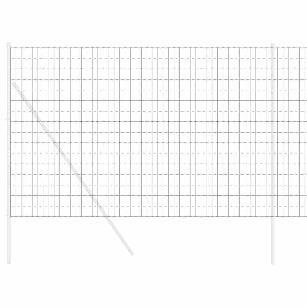 vidaXL Euro Fence Γκρι 1.5x10 μ Χάλυβα