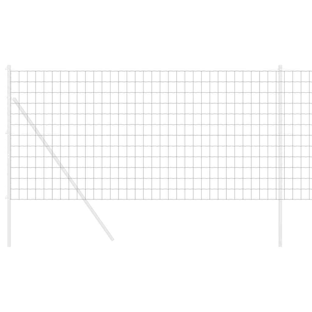 vidaXL Ευρωπαϊκός Φράχτης Γκρι 1.2 x 25 μ Σίδηρος