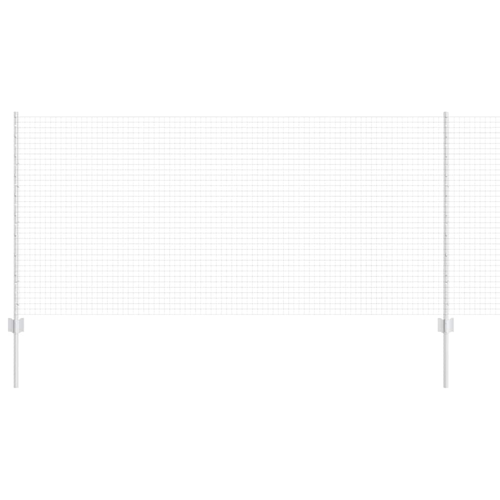 vidaXL Σετ Φράχτη από Κοτόπουλο Σετ των 2 Γαλβανισμένος χάλυβας 10 x 1 μ