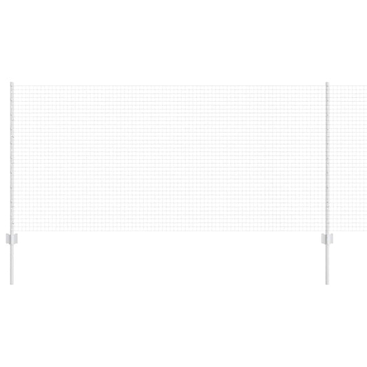 vidaXL Σετ Φράχτη από Κοτόπουλο Σετ των 2 Γαλβανισμένος χάλυβας 10 x 1 μ