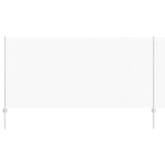 vidaXL Γαλβανισμένο Φence με 22 U Posts Ασημί 1.2x25 μ Μεταλλικό