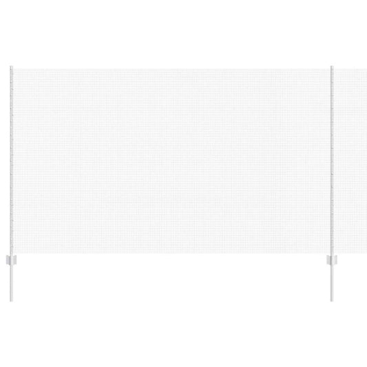 vidaXL Συρματόπλεξη με 22 U Posts Ασημί 1.4x25 μ Χάλυβα