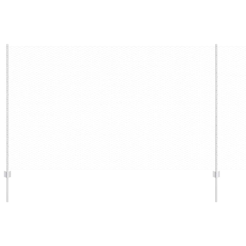 vidaXL Στήλες Περίφραξης 10 τμχ U-Channel 140 εκ Γαλβανισμένο Ατσάλι