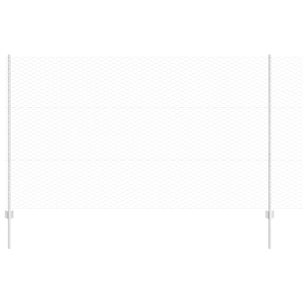 Πόδια φράχτη vidaXL 10 τεμ U-Channel 140 cm Γαλβανισμένος Χάλυβας