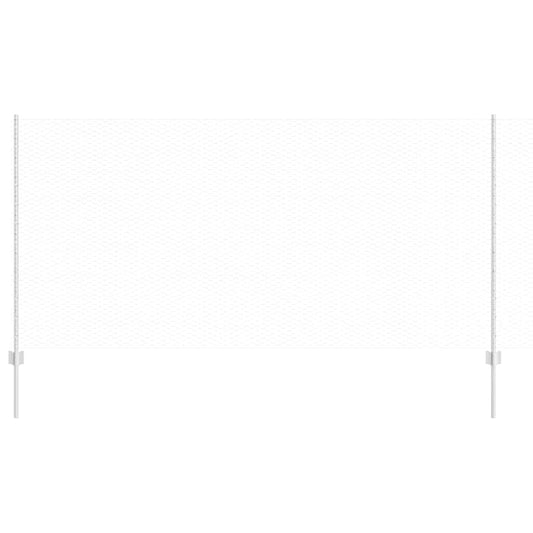 vidaXL σετ Φράχτη Κήπου Σετ των 2 Γαλβανισμένος χάλυβας 25 x 1.2 μ