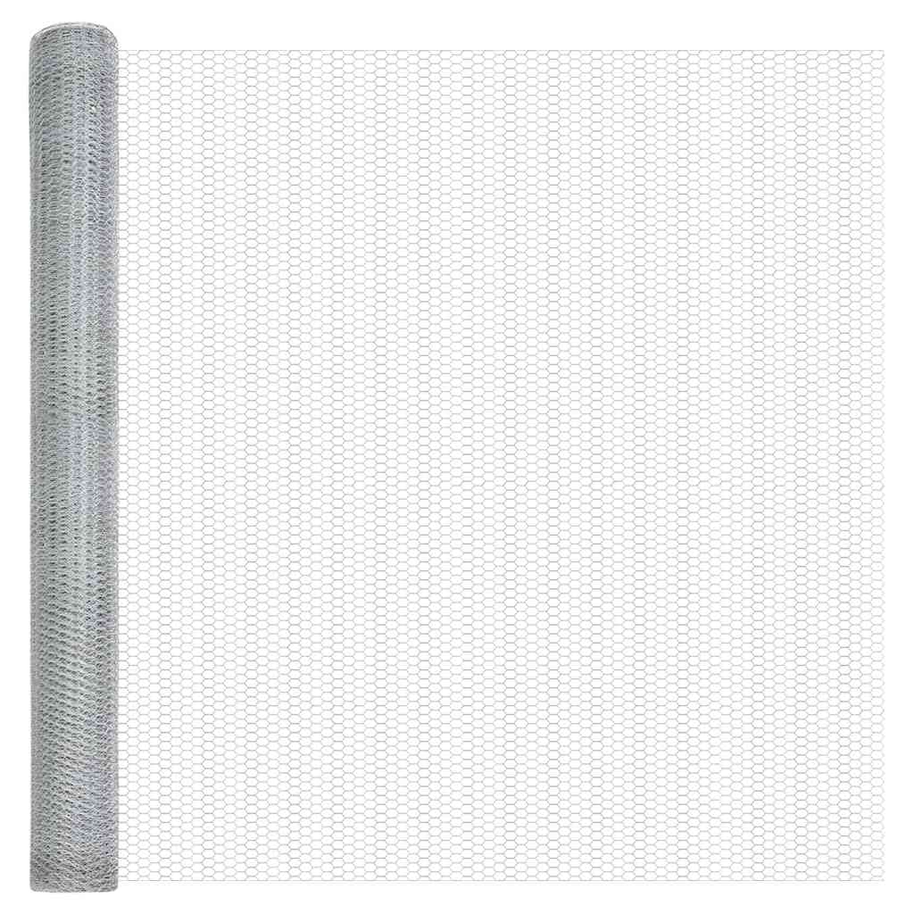 vidaXL Πόρτες Φράχτη 22 τμχ U-Channel 160 cm Γαλβανισμένο Ατσάλι