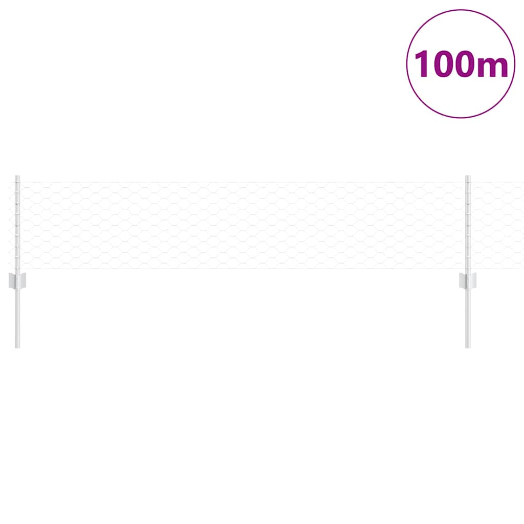 vidaXL Στηλοί Φράχτη 11 τμχ U-Channel 40 εκ Γαλβανισμένο Ατσάλι