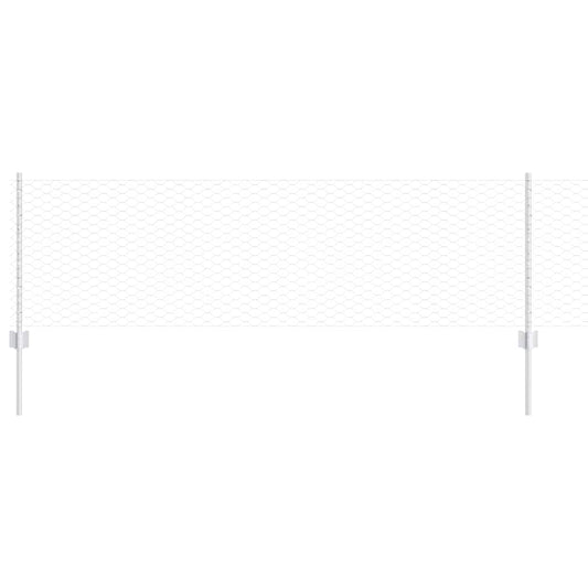 vidaXL Πόρτες Φράκτη 11 τεμ U-Channel 60 εκ Γαλβανισμένο Ατσάλι