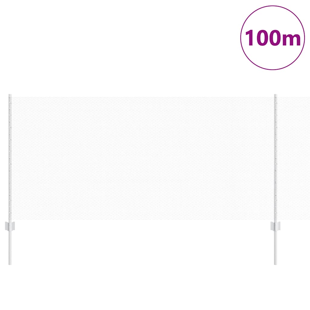 Φράχτες vidaXL 22 τεμάχια U-Channel 100 εκ. Γαλβανισμένο Ατσάλι