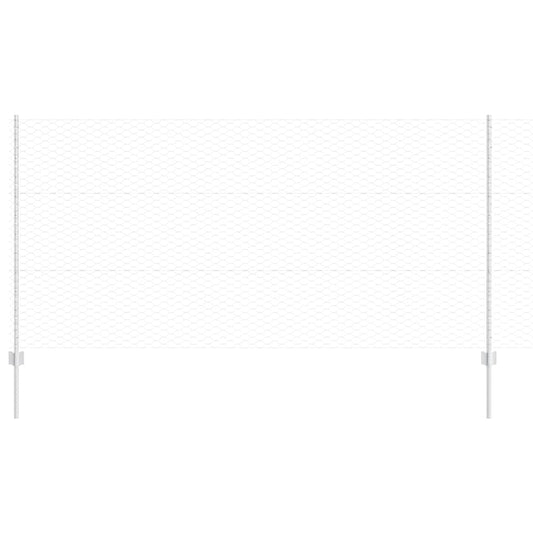 vidaXL Στύλοι Φράκτη 22 τμχ U-Channel 120 εκ Γαλβανισμένος Χάλυβας