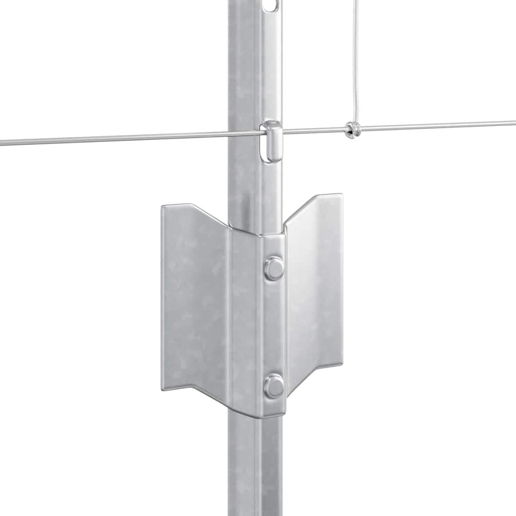 Ακροφύσια Φράχτη vidaXL 11 τμχ U-Channel 80 εκ Γαλβανισμένος Χάλυβας
