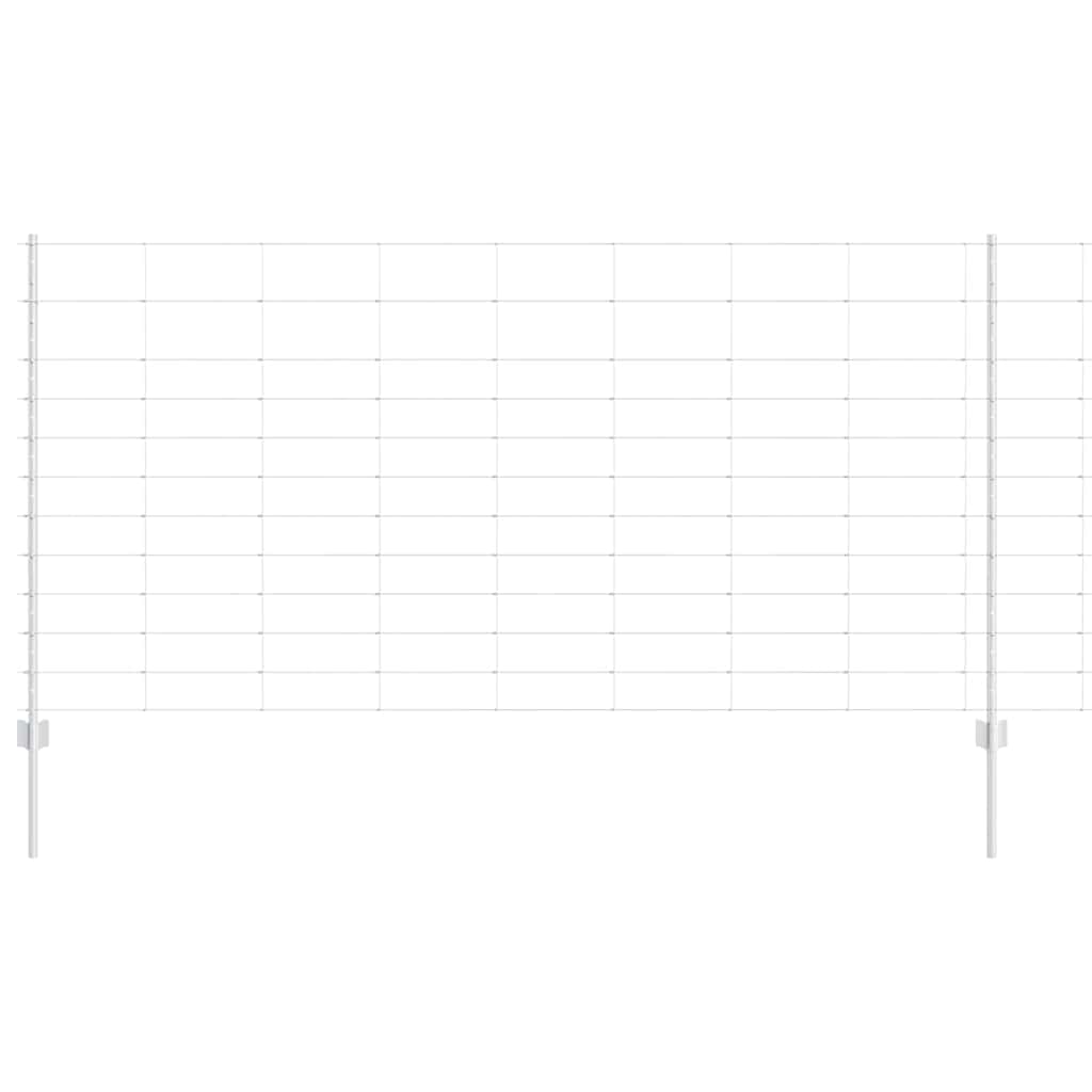 Φράχτες vidaXL 22 τεμ U-Channel 120 εκ Γαλβανισμένο Ατσάλι