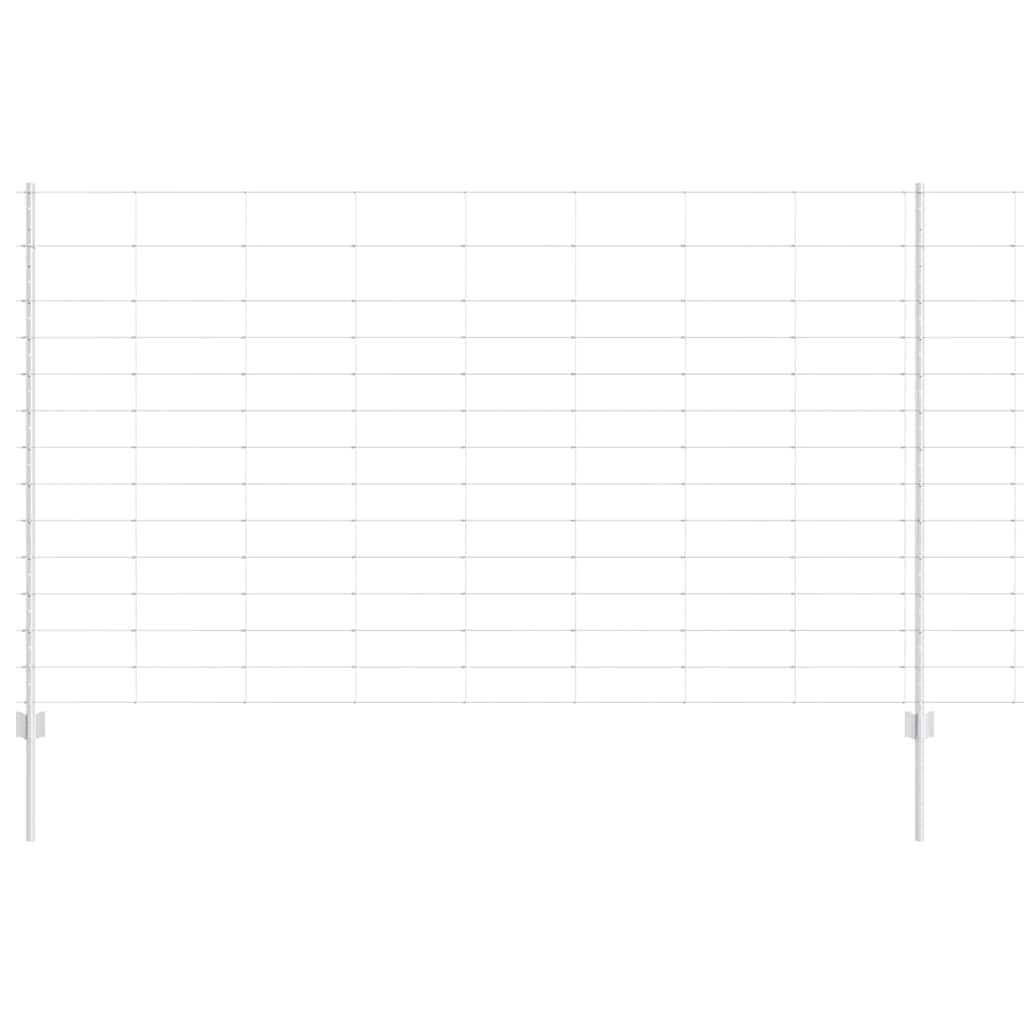 vidaXL Σημεία Φράκτη 22 τμχ U-Channel 140 εκ Γαλβανισμένος χάλυβας