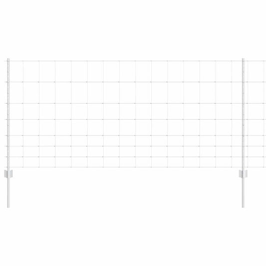 vidaXL Στηλοί Φράχτη 22 τεμ U-Channel 100 εκ Γαλβανισμένος Χάλυβας