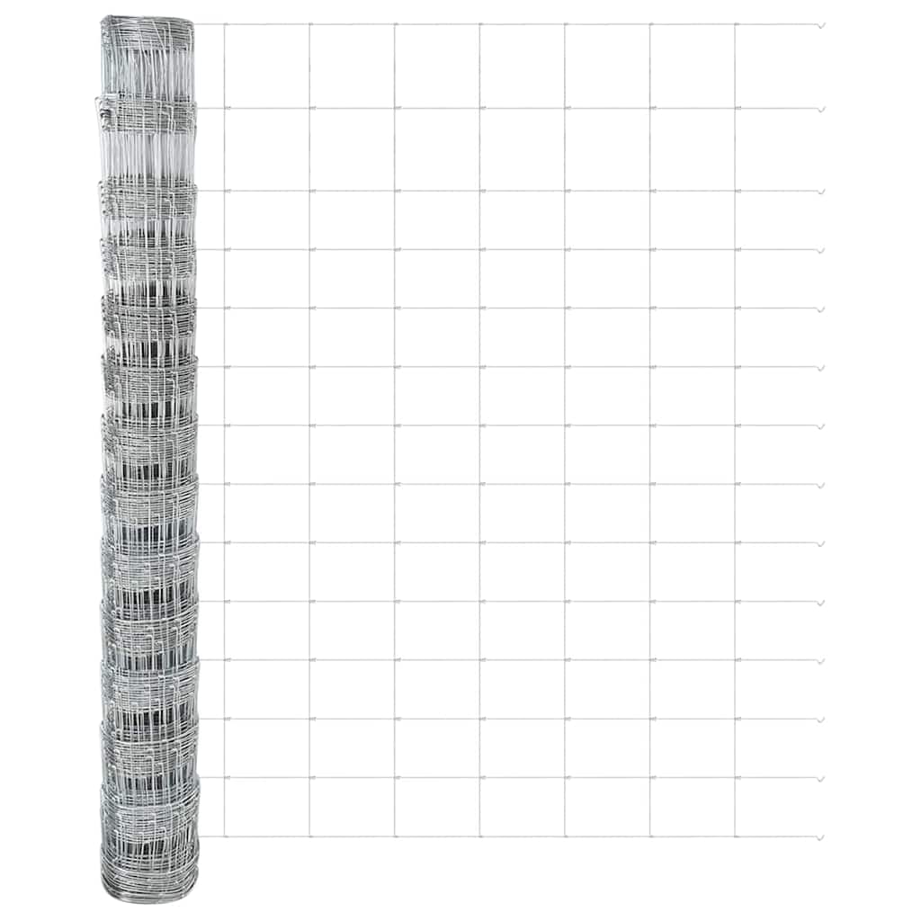 vidaXL Στυλοβάτες Φράκτη 22 τμχ U-Channel 140 εκ Γαλβανισμένος Χάλυβας