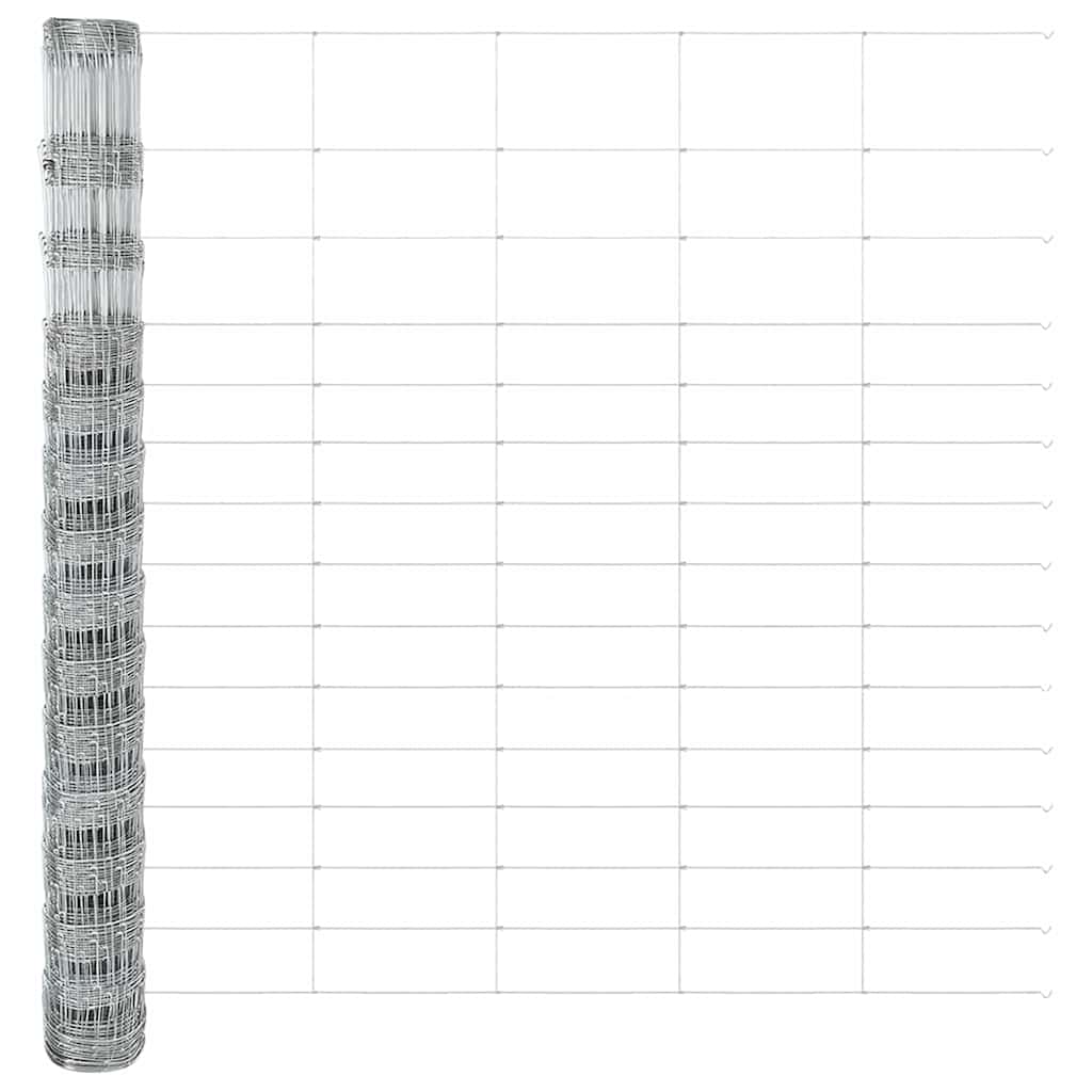 vidaXL Στήλες Φράχτη 22 τεμ U-Channel 160 εκ Γαλβανισμένος Χάλυβας