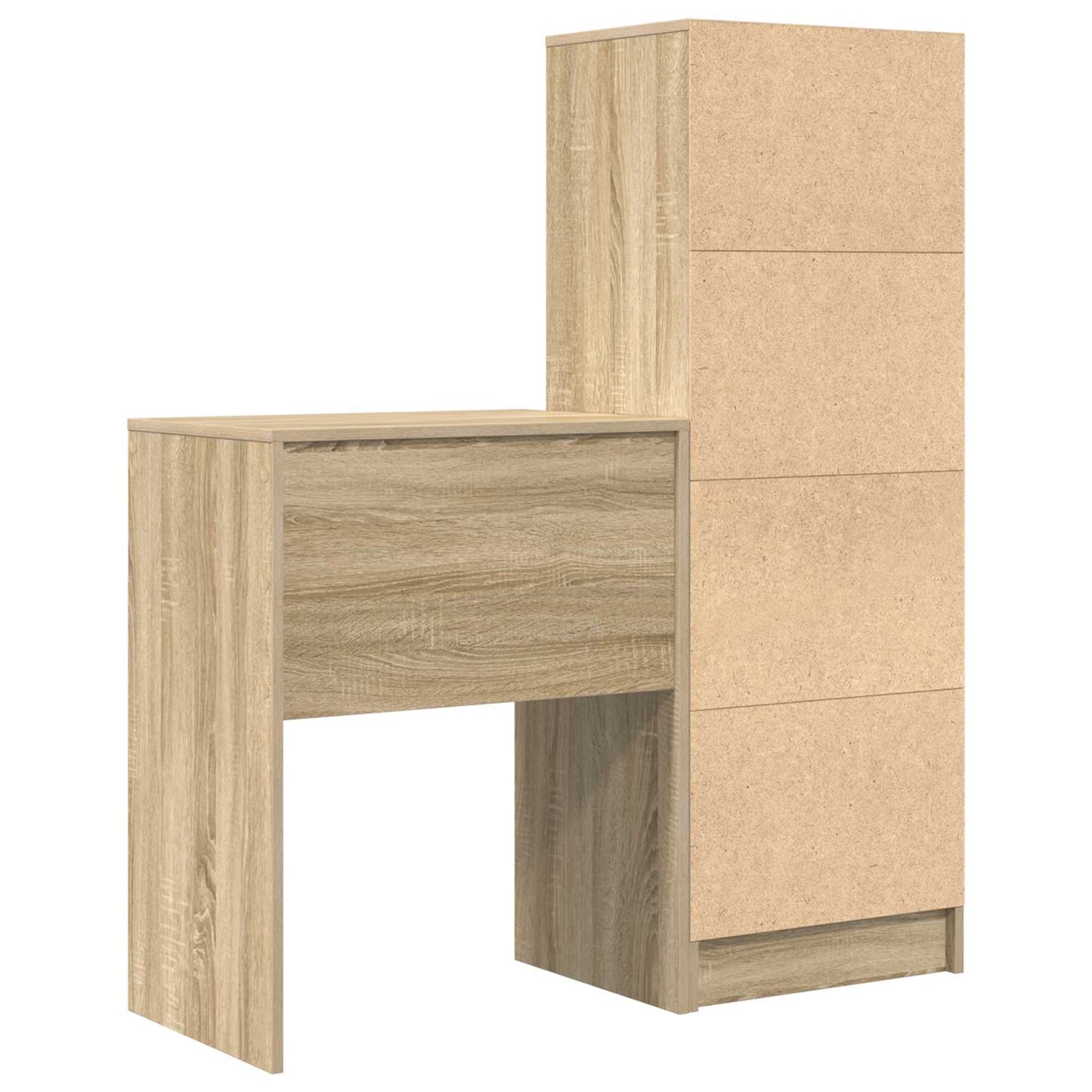 vidaXL Γραφείο Δρύς Sonoma 105,5 x 34 x 127 εκ 2 τμχ.