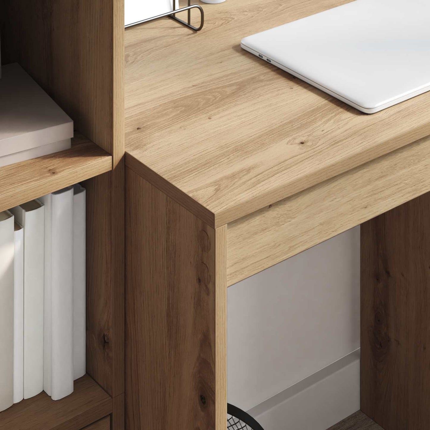 vidaXL Γραφείο Artisan Oak 115,5 x 50 x 127 εκ 2 τμχ.