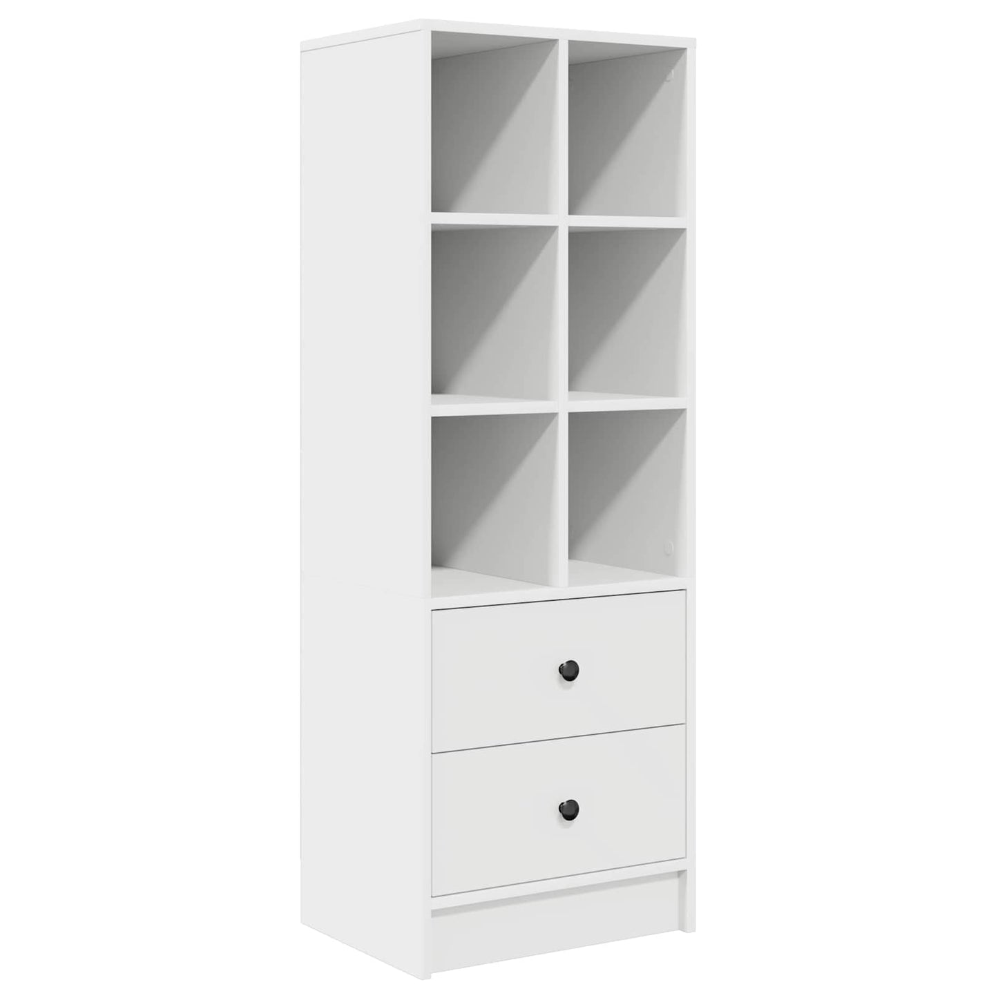 vidaXL Γραφείο Λευκό 135,5 x 50 x 127 εκ 2 τμχ.