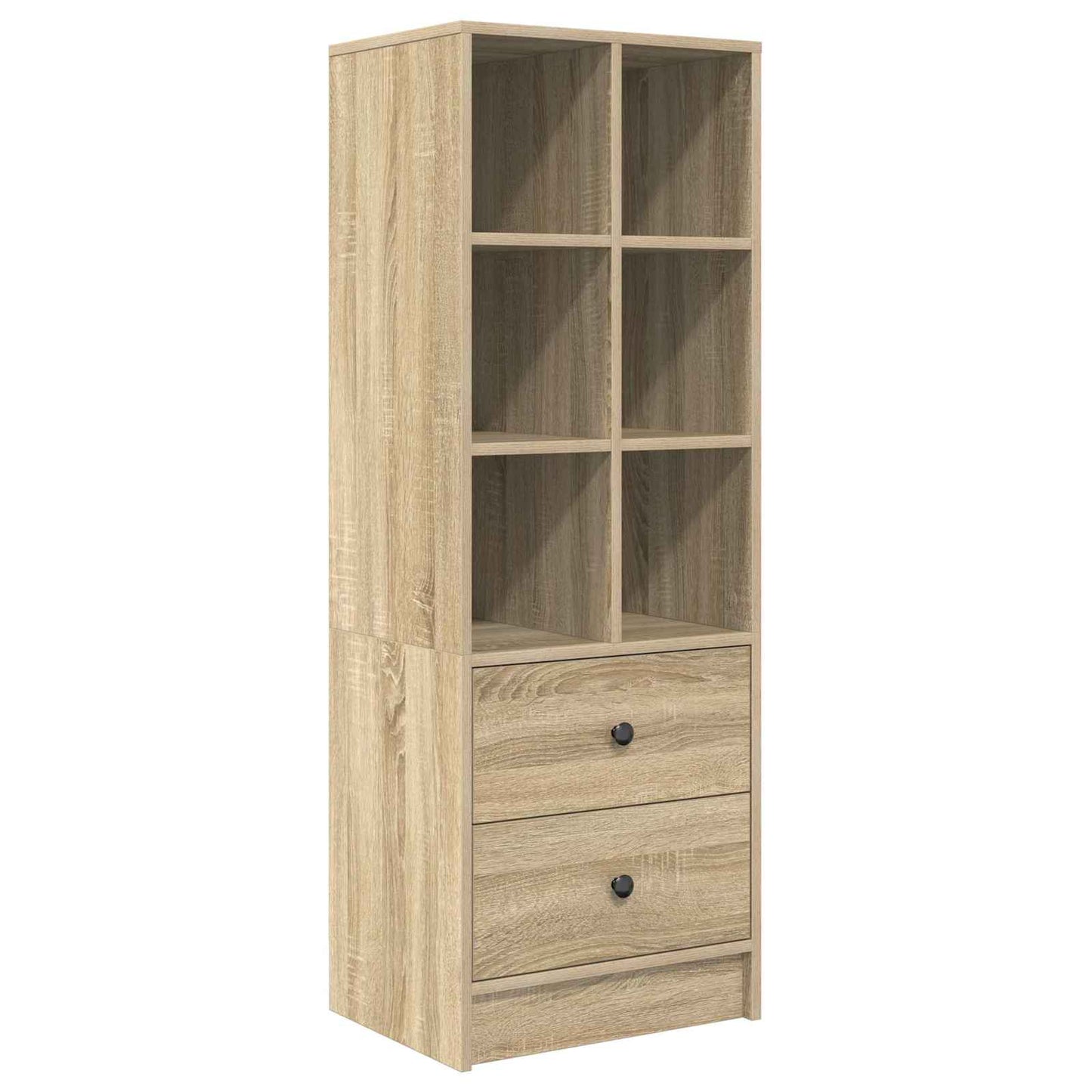 vidaXL Γραφείο Δρύς Sonoma 135,5 x 50 x 127 εκ 2 τμχ.
