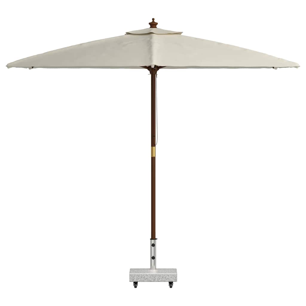 vidaXL Βάση ομπρέλας Γκρι 45 x 25 x 45 εκ. Γρανίτης
