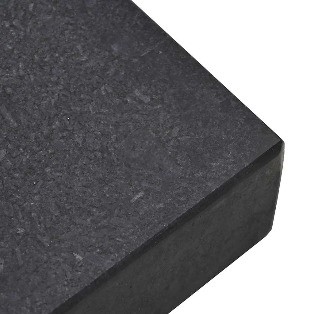 vidaXL Βάση ομπρέλας Μαύρο 45 x 25 x 45 εκ. Γρανίτης