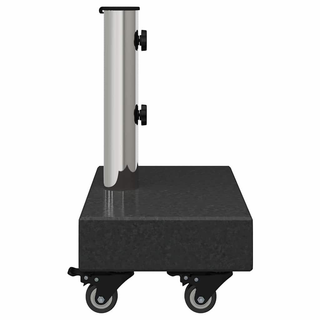 vidaXL Βάση ομπρέλας Μαύρο 45 x 25 x 45 εκ. Γρανίτης