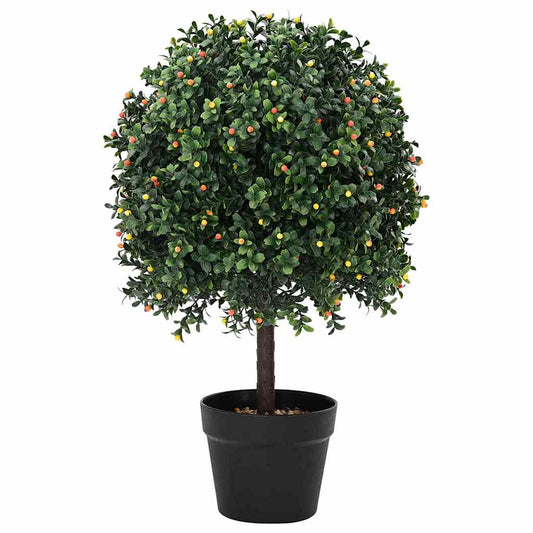 vidaXL Μπάλα Φυλλωσιάς Πράσινο 35 x 35 x 50 εκ. Πλαστικό
