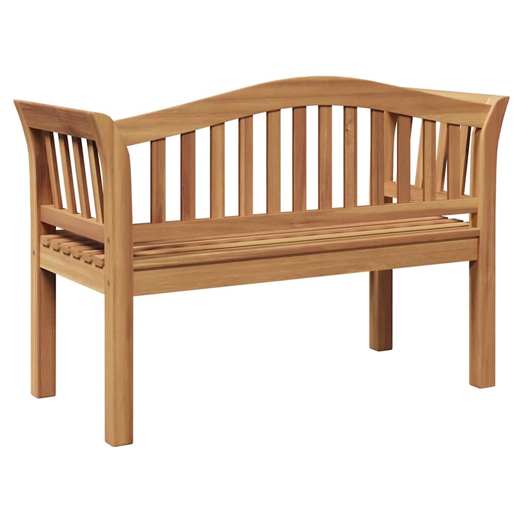 vidaXL παγκάκι Καφέ 120 x 53,5 x 85 εκ Μασίφ ξύλο teak