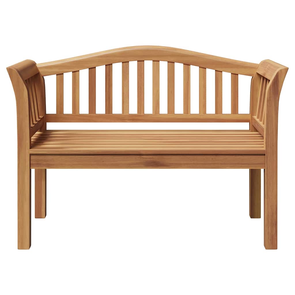 vidaXL παγκάκι Καφέ 120 x 53,5 x 85 εκ Μασίφ ξύλο teak