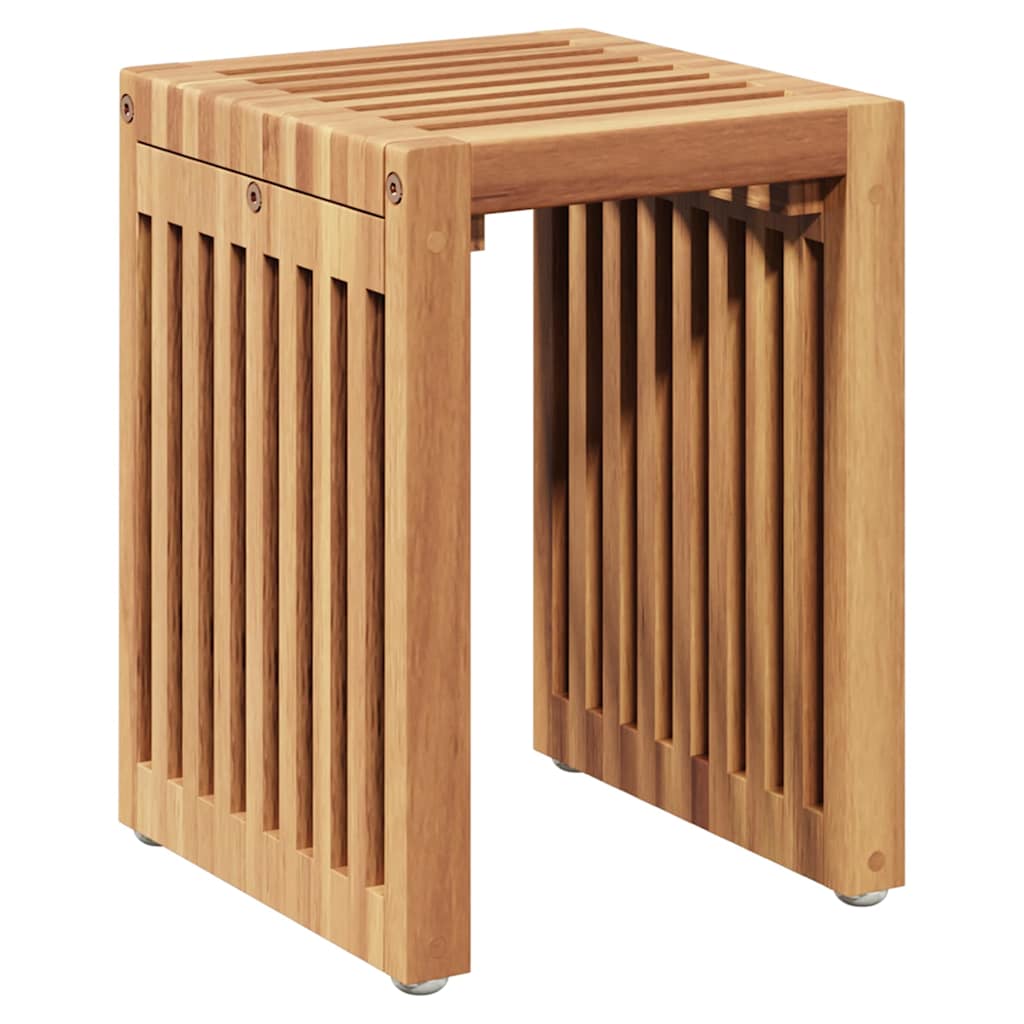 vidaXL Πλευρικό Τραπέζι Κήπου 3 τμχ. Καφέ 33 x 44,5 x 51 εκ
