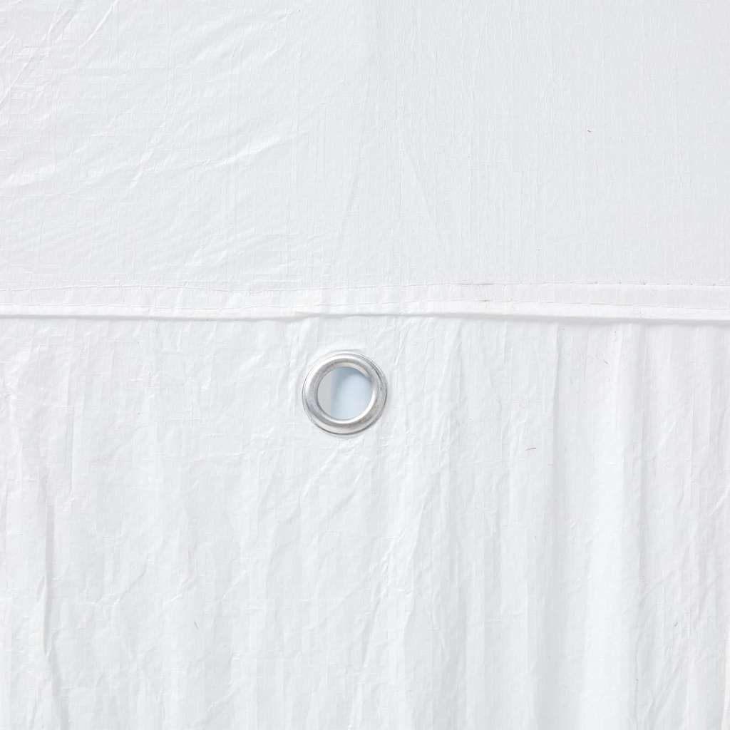 vidaXL Λευκή Σκηνή Πάρτι 8x4 μ PE