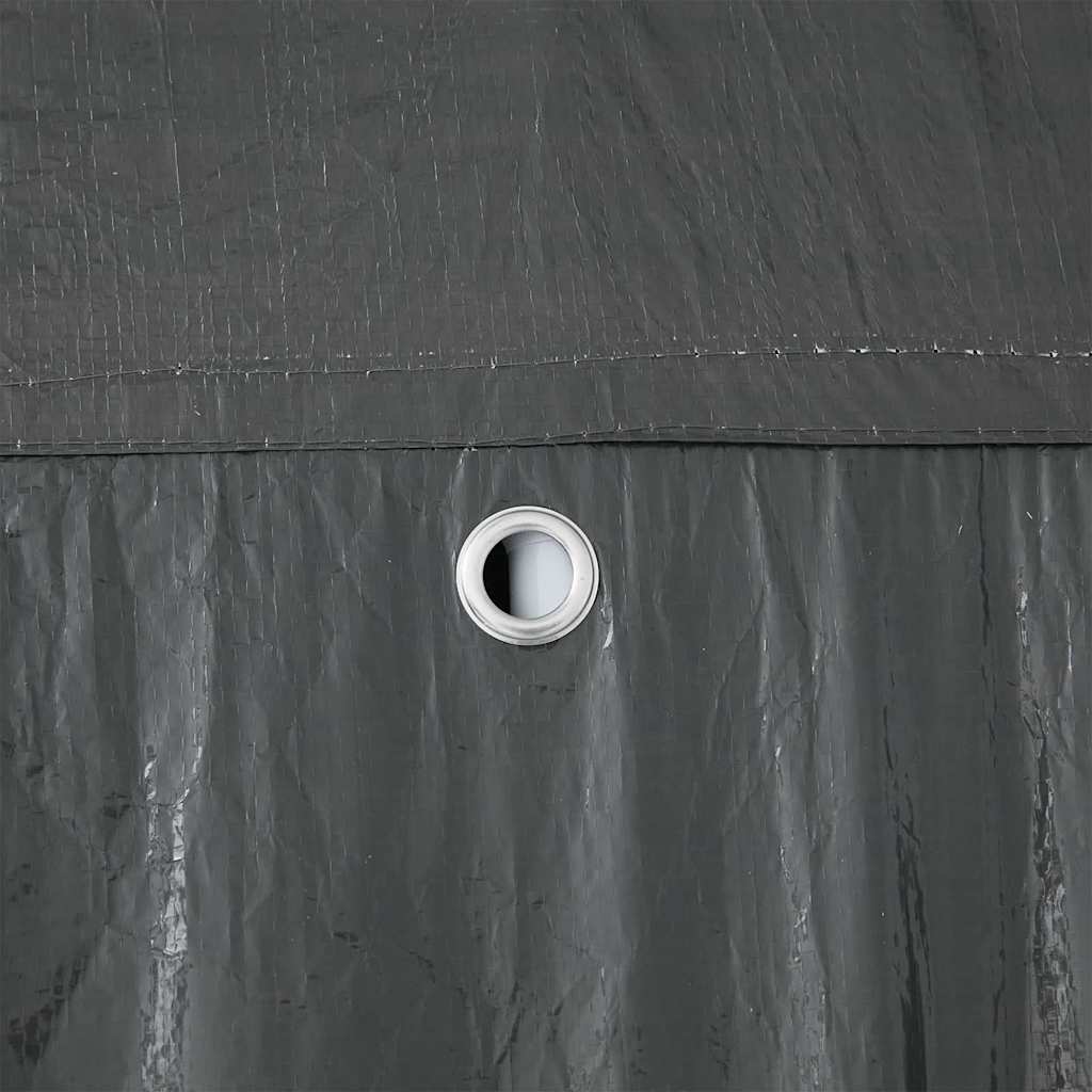 vidaXL Τέντα πάρτι Ανθρακί 8x4 μ PE
