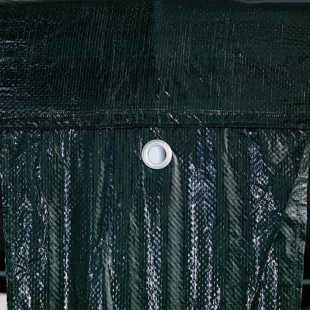 vidaXL Σκηνή Πάρτι Πράσινη 8x4 μ PE