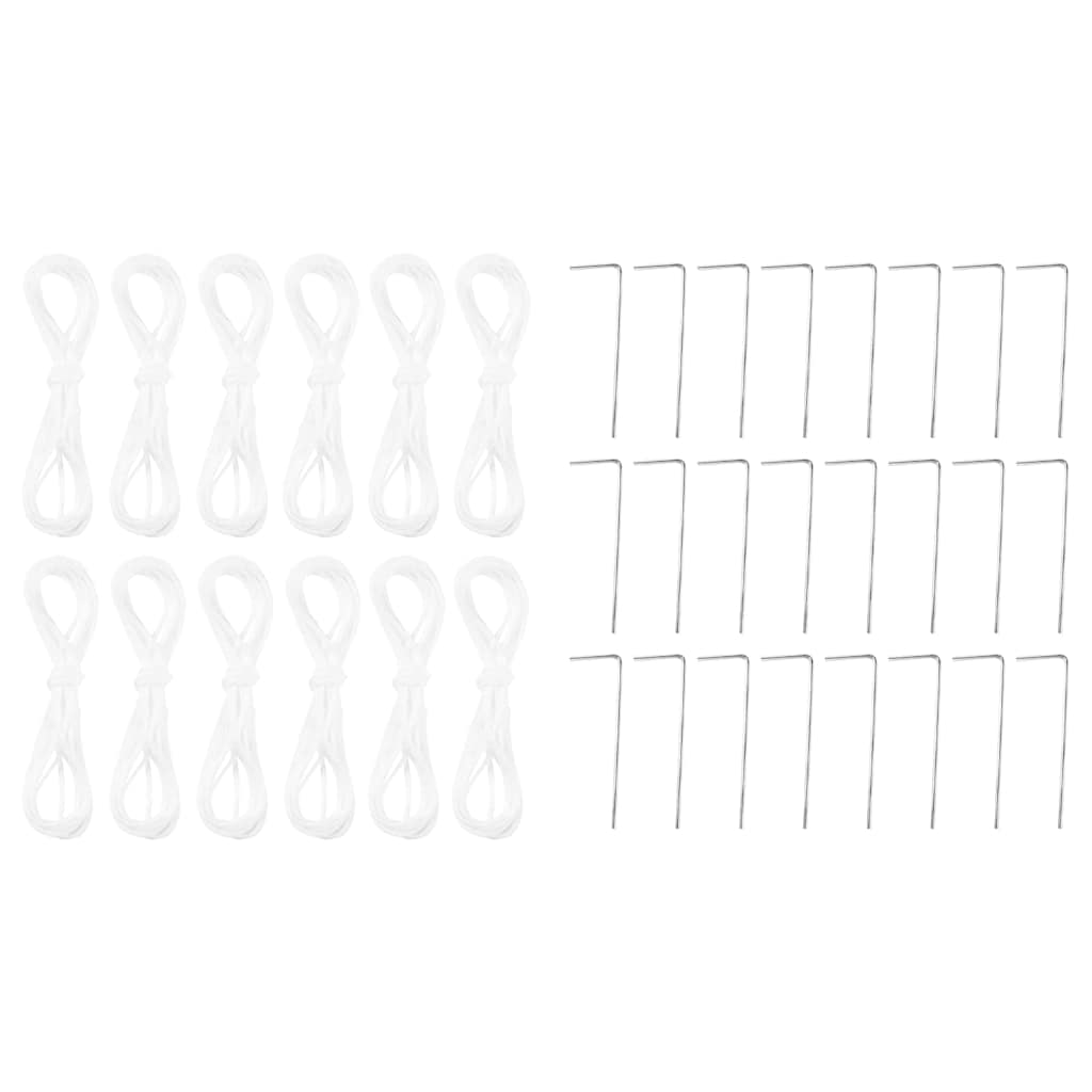 vidaXL Τέντα Πάρτι με 12 Πλευρικούς Τοίχους Ανθρακί 8x4 μ PE