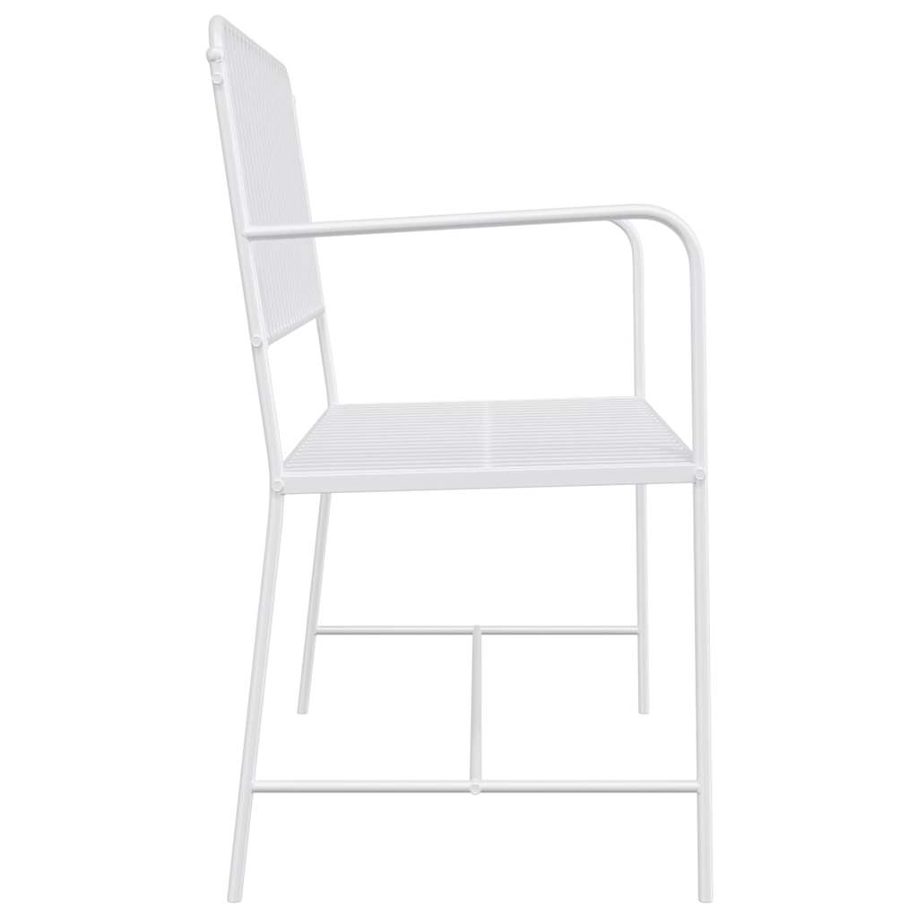 vidaXL Πάγκος Λευκό Μέταλλο 103.5 x 51.5 x 90 εκ. Ανθεκτικός